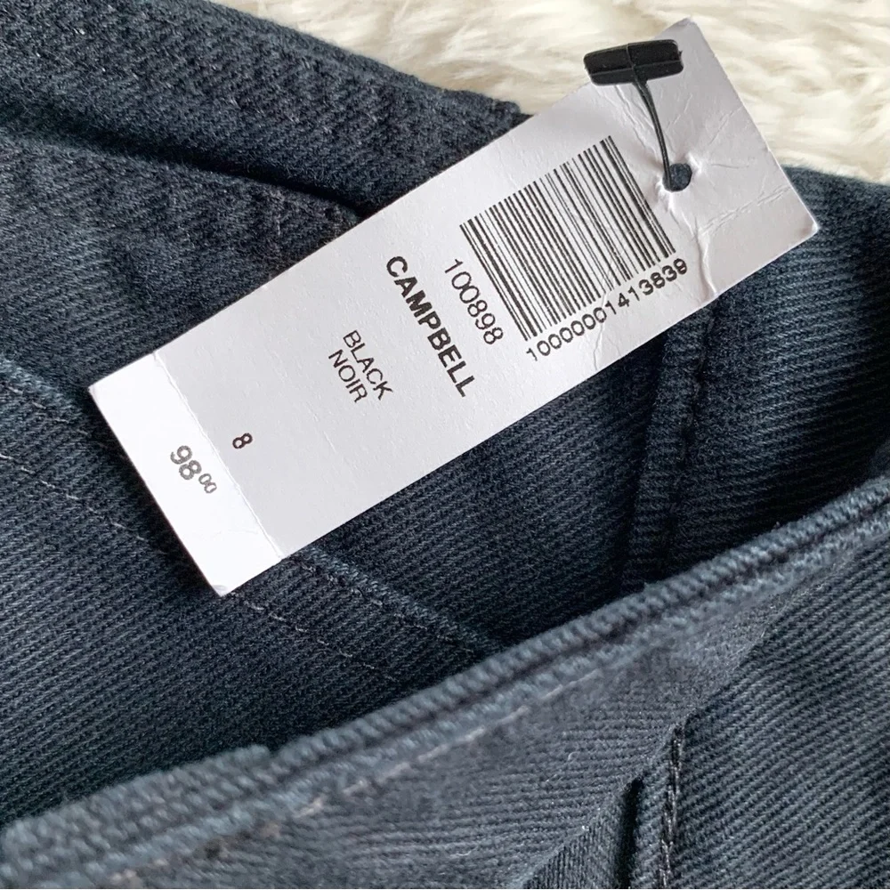 NWT Aritzia TNA Campbell Pant black - Picture 9 of 16